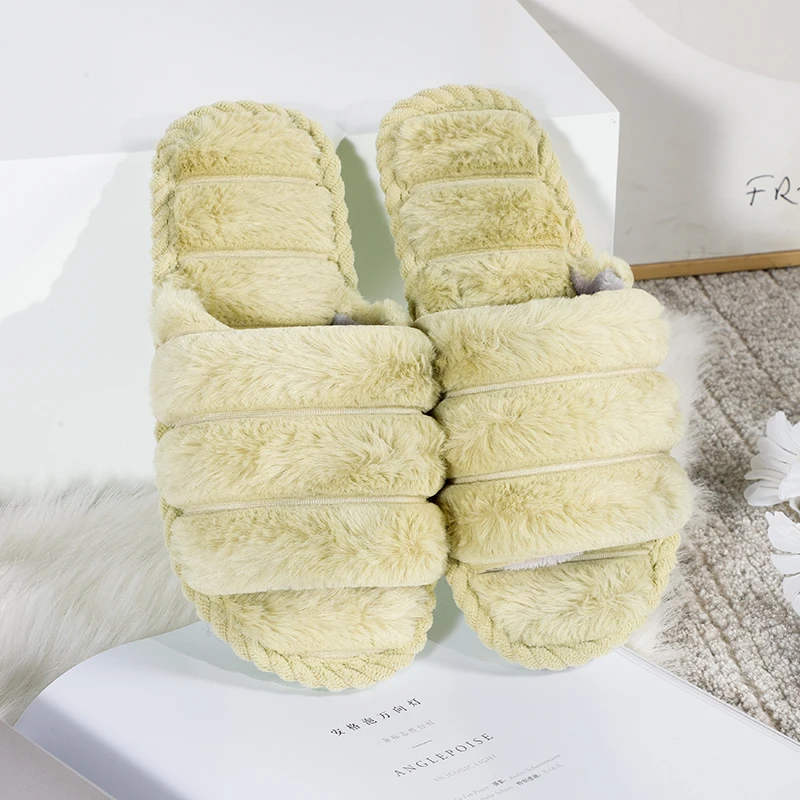 

2022 осень и зима новая Корейская версия Модные Простые хлопковые тапочки женские домашние индивидуальные новые теплые плюшевые туфли