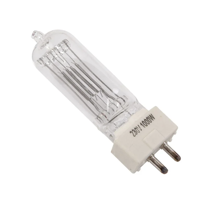 HoneyFly G9.5 Studio Halogen Lamp Bulb 230V 1000W Stagelight Capsule Clear Photographic Stage Warm White for |