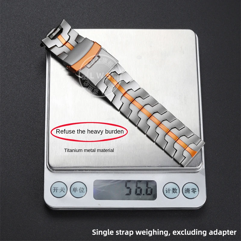 Фото Для Casio GST-B100 W300G/400G GST-S300G/400/100G/110 GST-S210B GST-W100 Браслет Титановый ремешок Ремешок для часов металлический адаптер модифицированный №5