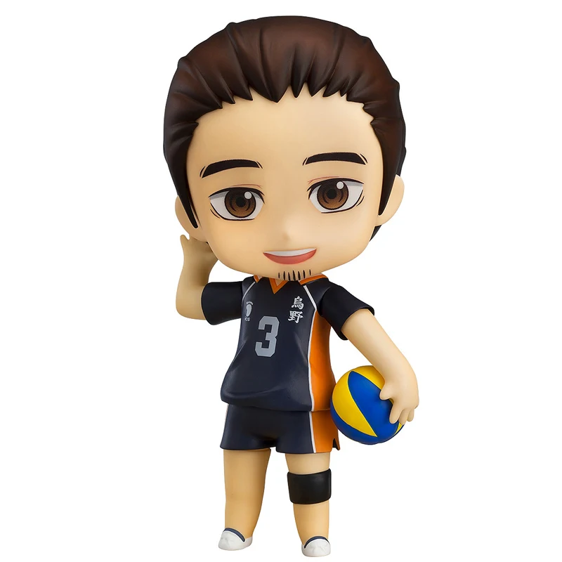 

100% Original Good Smile Nendoroid Asahi Azumane OR 914 Haikyuu!! Anime Figure Model Collecile Action Toys