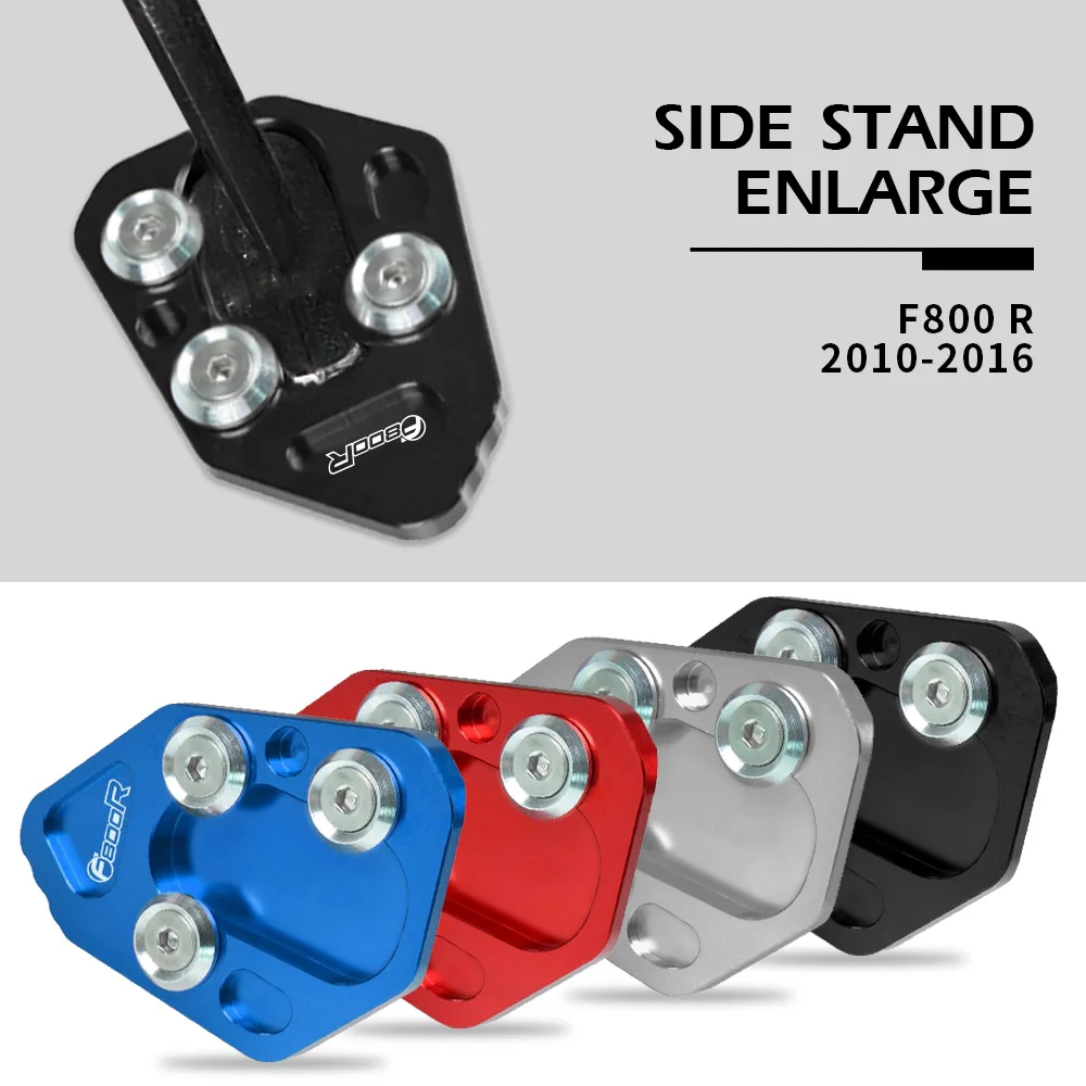

Motorcycle Plate Kickstand Extension F800R FOR BMW F800R 2010 2011 2012 2013 2014 2015 2016 Side Stand Pad Enlargement Enlarger