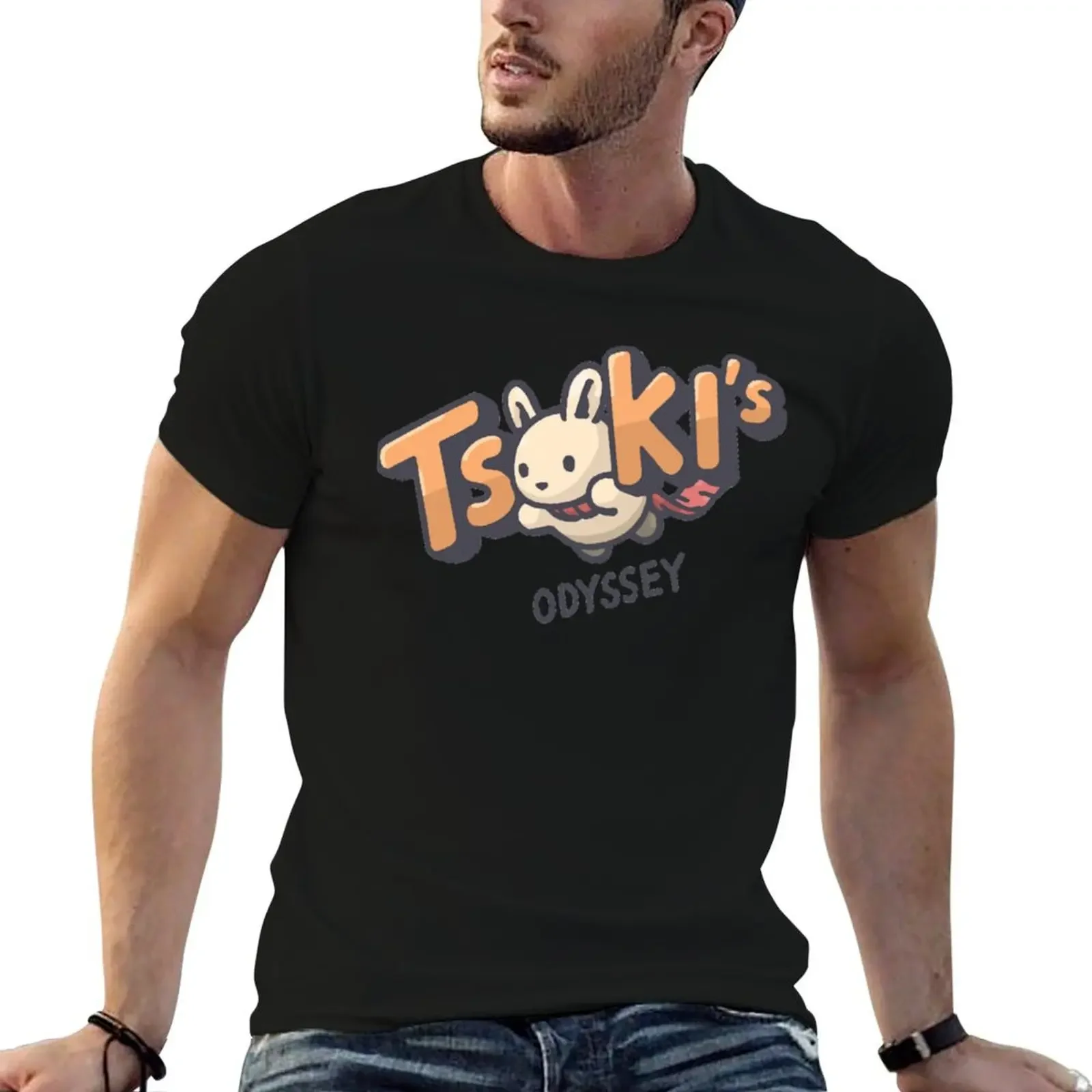 Классическая футболка Tsuki Odyssey корейские модные хлопковые футболки с рисунком