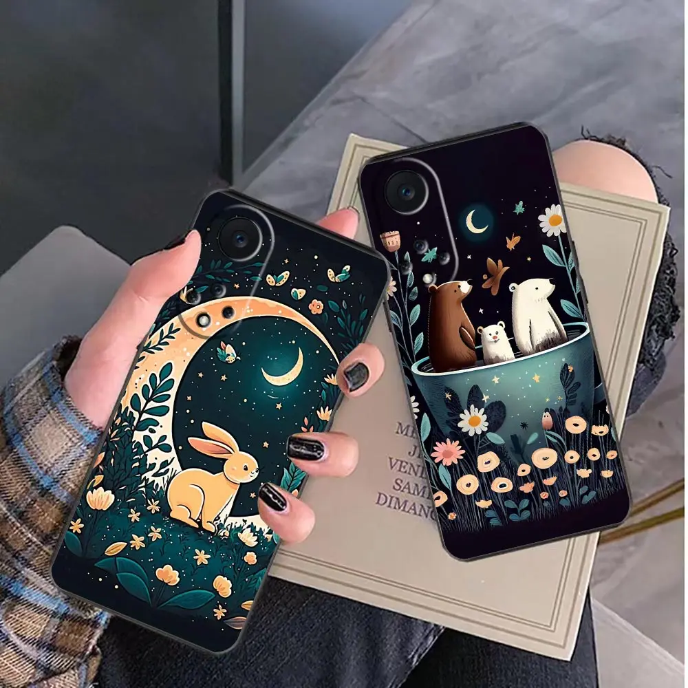 

Funda Case For Huawei NOVA Y90 Y70 Y61 10 9 9SE Plus 8 8I 7 7I 5 5I 4 3 3I 2 2I Lite Plus Pro Case Fashion Cute Cartoon Animals