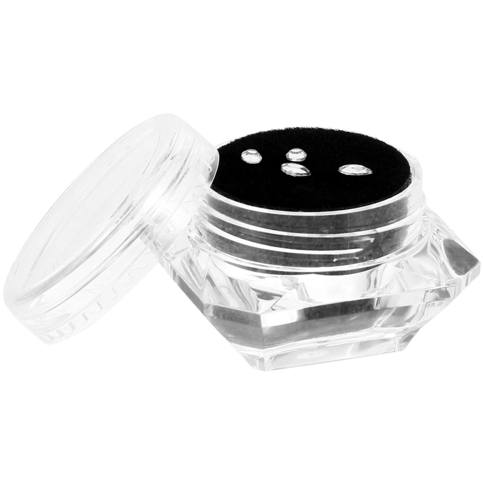 

Teeth Ornament Dental Tooth Gems Boxed Jewelry Decoration Rhinestones DIY Diamond