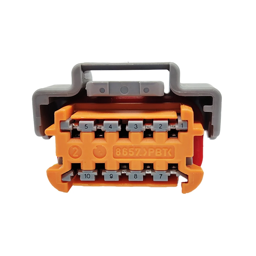 

10-контактный автомобильный водонепроницаемый разъем для фар, вилка лампы 98788-1201 98789-1201 для Peugeot 308 Citroen Renault