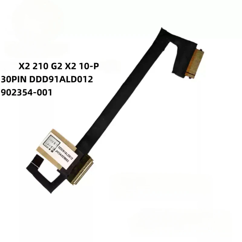 Фото 902354-001 DDD91ALD012 Гибкий видеокабель для ЖК-дисплея LVDS LED для ноутбуков HP X2 210 G2 Detachable PC 10-P 10-P018WM 30Pin №1