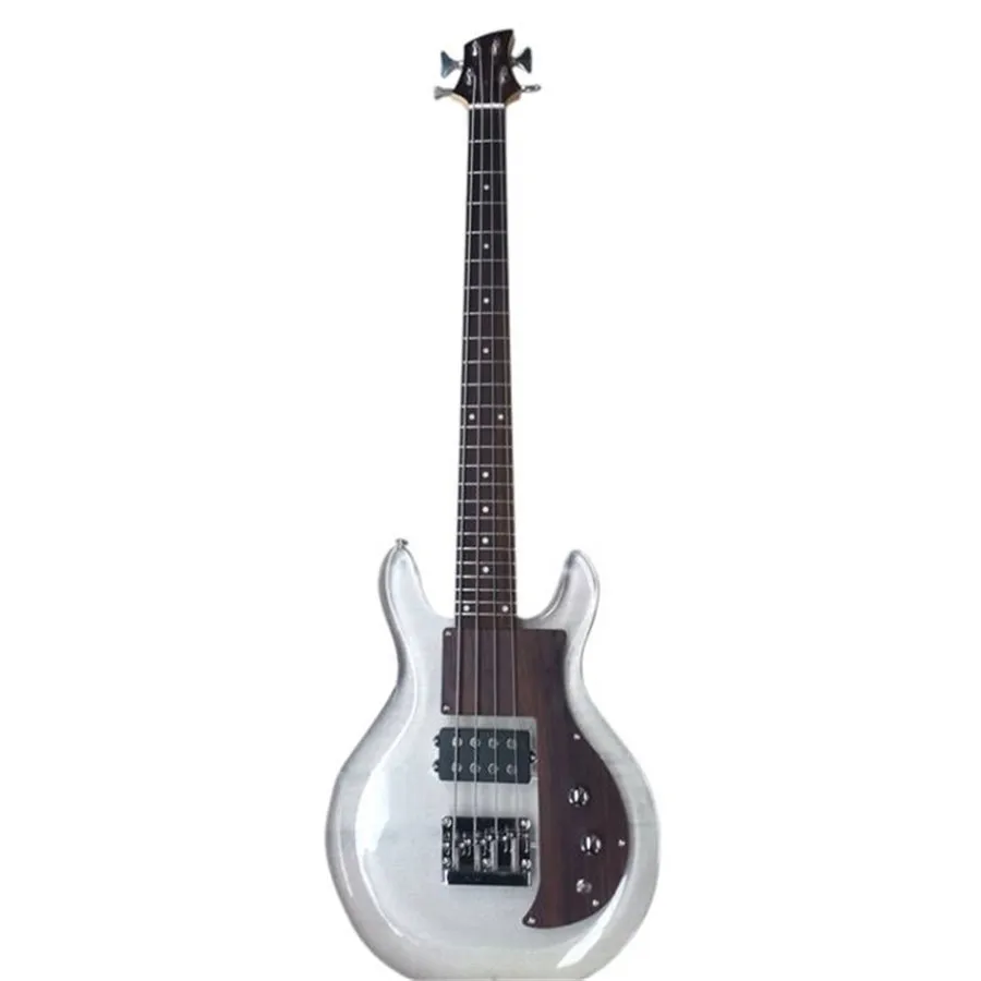 

good quality acrylic body electric bass guitar electricas electro electrique guitare guiter guitarra gitar guitars