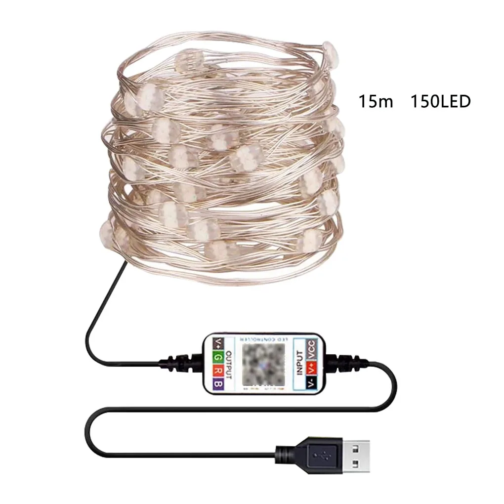 

USB LED Fairy String Lights Garland Waterproof USB Lamp for Christmas Wedding Home Party Decoration 20/50/100/150/200 LED