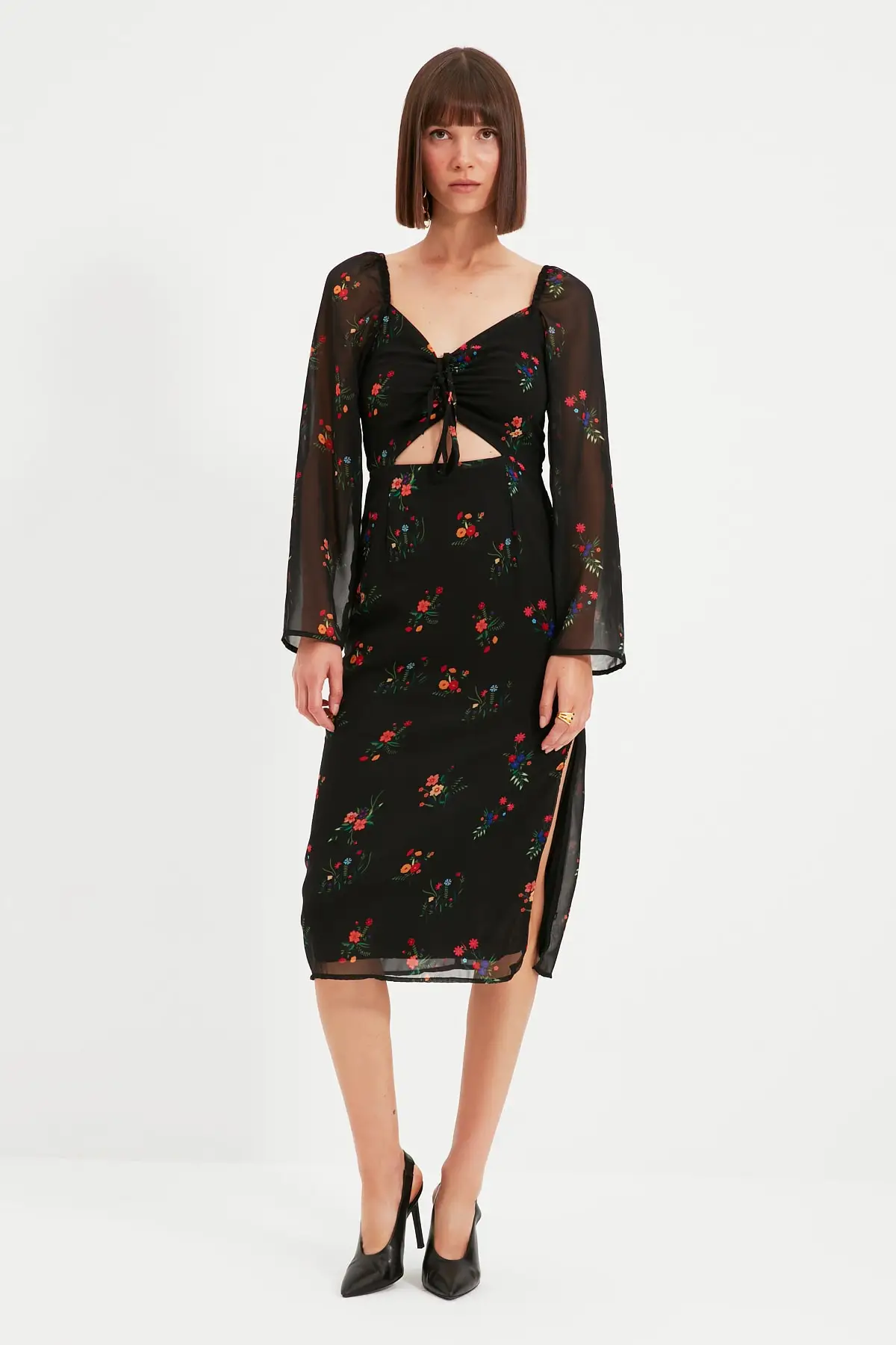 

Trendyol Cut Out Detail Dress TWOAW22EL0455