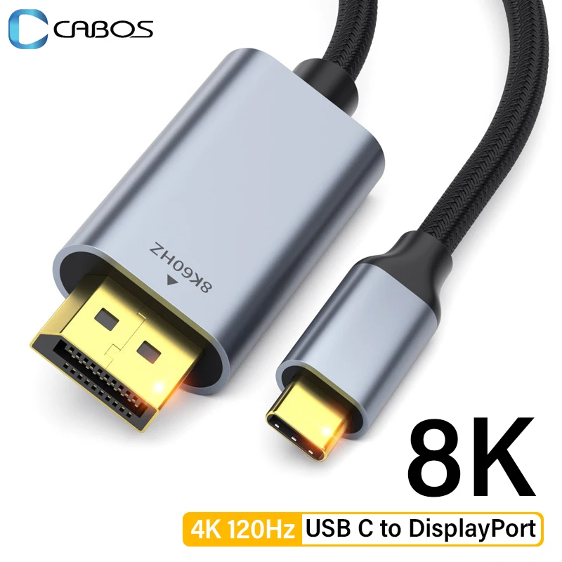 

Адаптер для порта USB C к Displayport, 8 к, 60 Гц