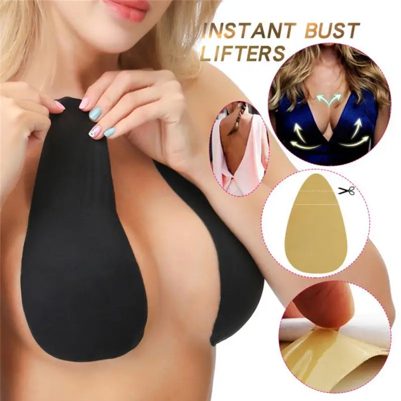 

Water Droplets Invisible Nipple Stickers Anti-glare Gather Breast Lifter One-piece Bust Lifter cropped Tape