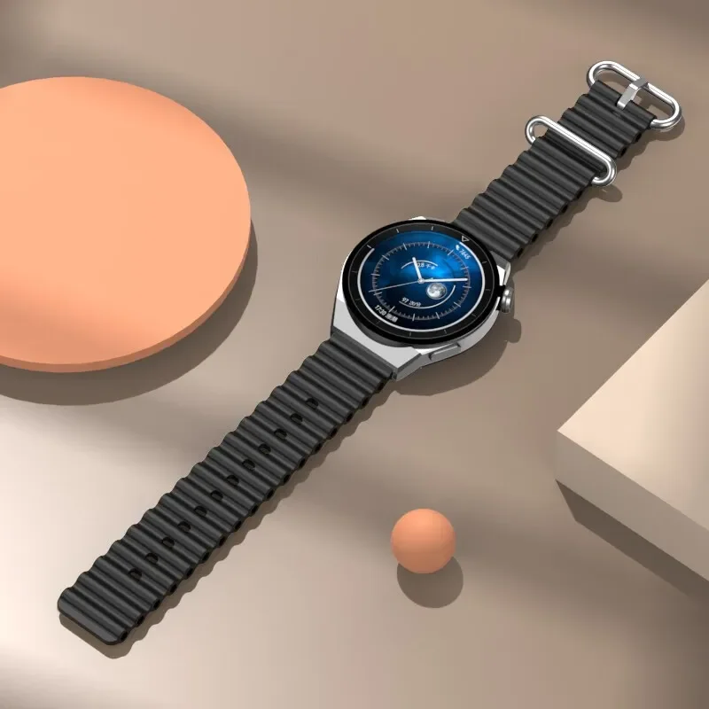 Силиконовый ремешок для Samsung Galaxy Watch 7/6/4/5-Pro/active 2/6-4 цвет в ассортименте