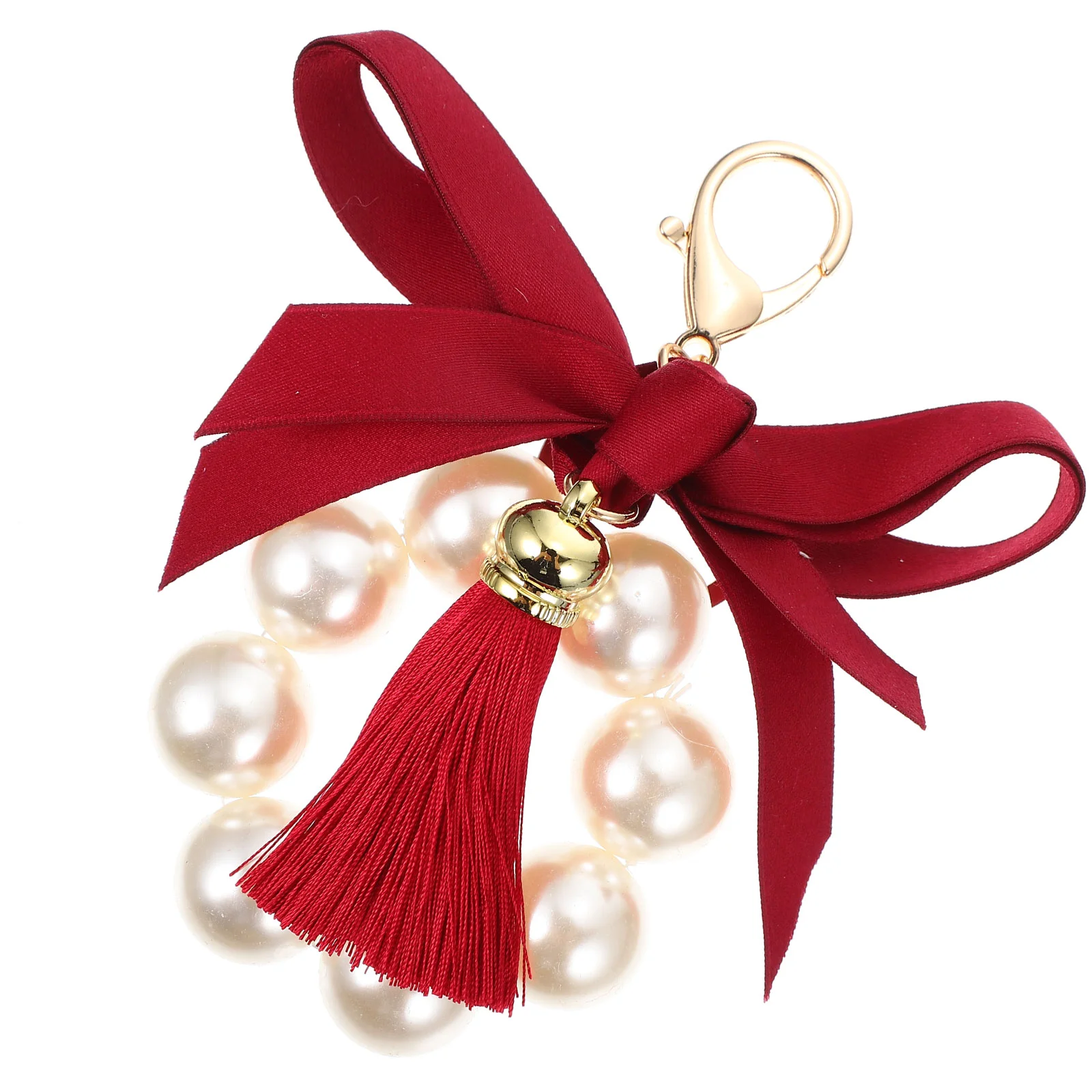 

Жемчужная кисточка, пряжка для ключей, брелок, подвески, Женские Ювелирные изделия, аксессуары для ключей