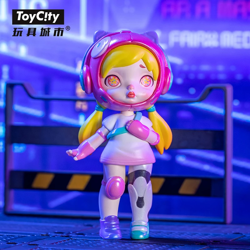 

USER-X Laura Cyberpunk Series глухая коробка игрушки, угадай сумку, кавайные Аниме фигурки, милая кукла, милая экшн-девочка, подарок на день Святого Вален...