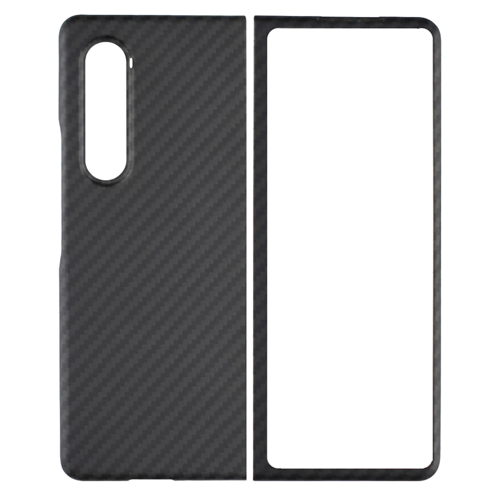 

Carbon Fiber Case for Samsung Galaxy Z Fold 3 Case Aramid Fiber Durable Anti-drop Z Fold 3 Case