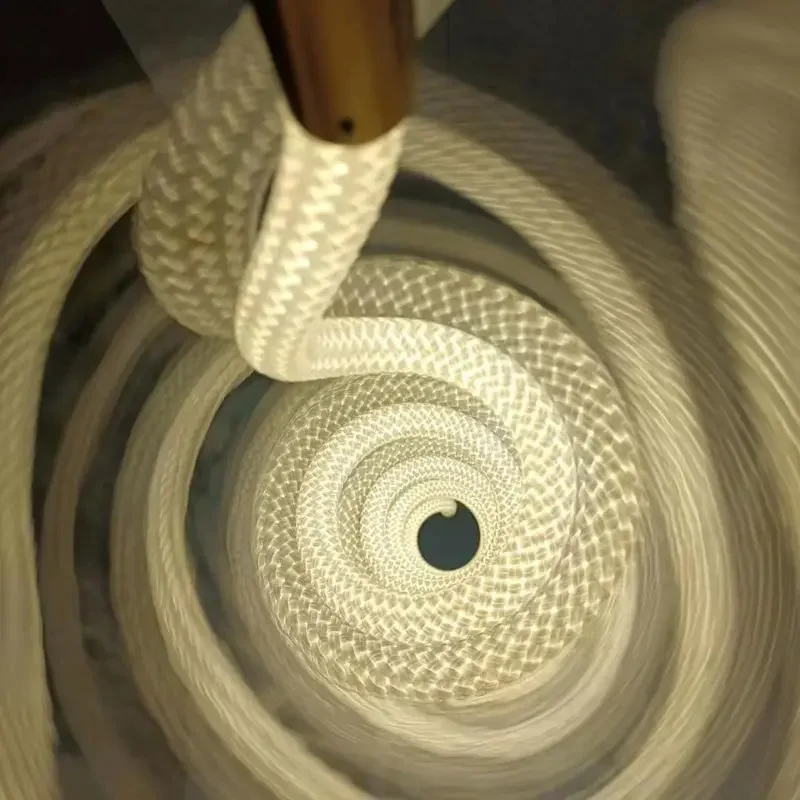 Современные художественные люстры в виде полосы для ресторана лампы гостиной