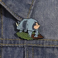 Эмалированная брошь Ace Ventura#5