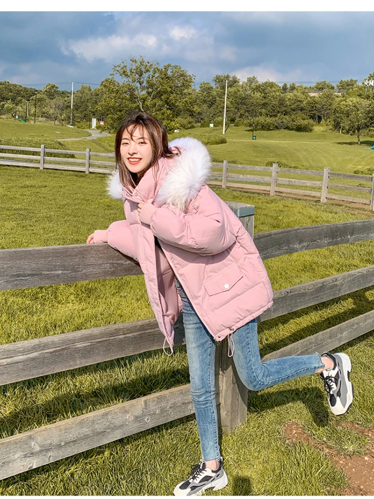 

Парка женская однотонная на пуговицах, на осень/зиму, 2022