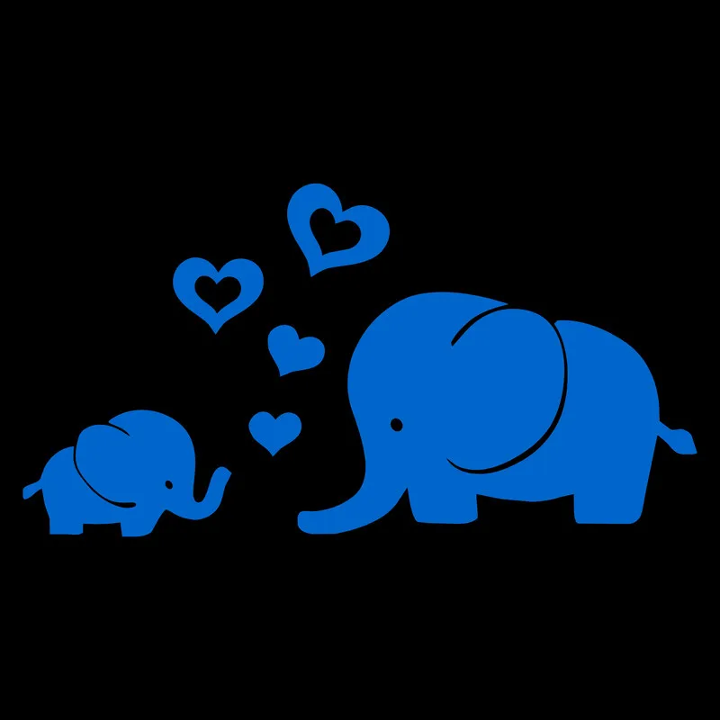 Виниловые наклейки с изображением слона