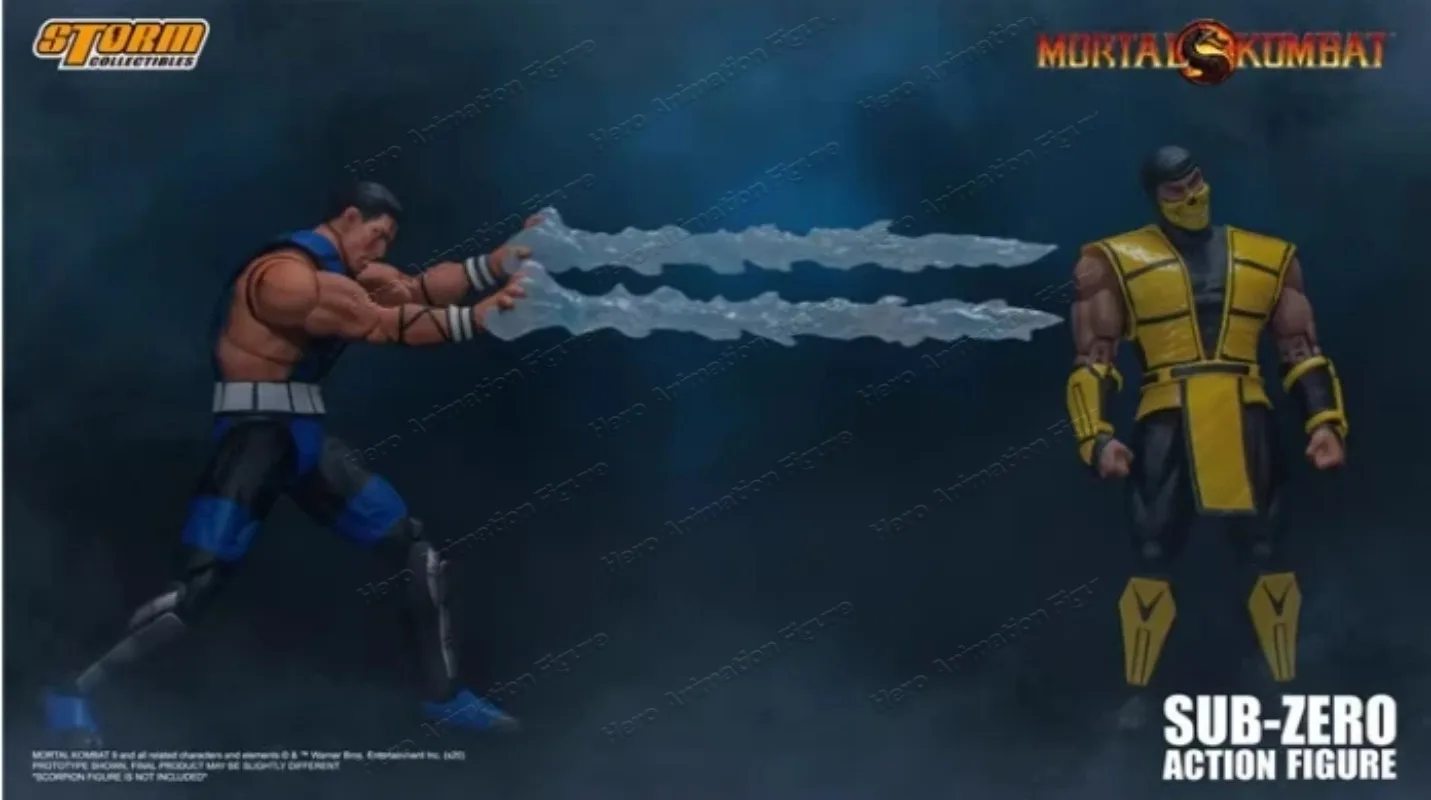 В наличии: Коллекционная фигурка Storm Collectibles в масштабе 112, Mortal Kombat Sub-Zero, издание Revealed Edition, классическая модель игрушки (art.: 3920daab289bb) - 3920daab289bb