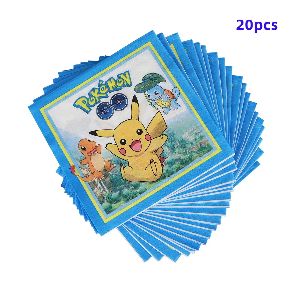 Чехол с изображением покемона для украшения дня рождения |