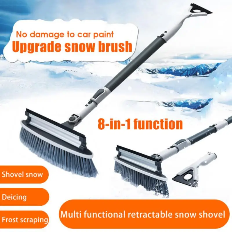 

Car Ice Scraper Windshield Ice Breaker Quick Clean Glass Brush Snow Remover Cleaner Tool Auto Window Winter Snow Brush Shovel