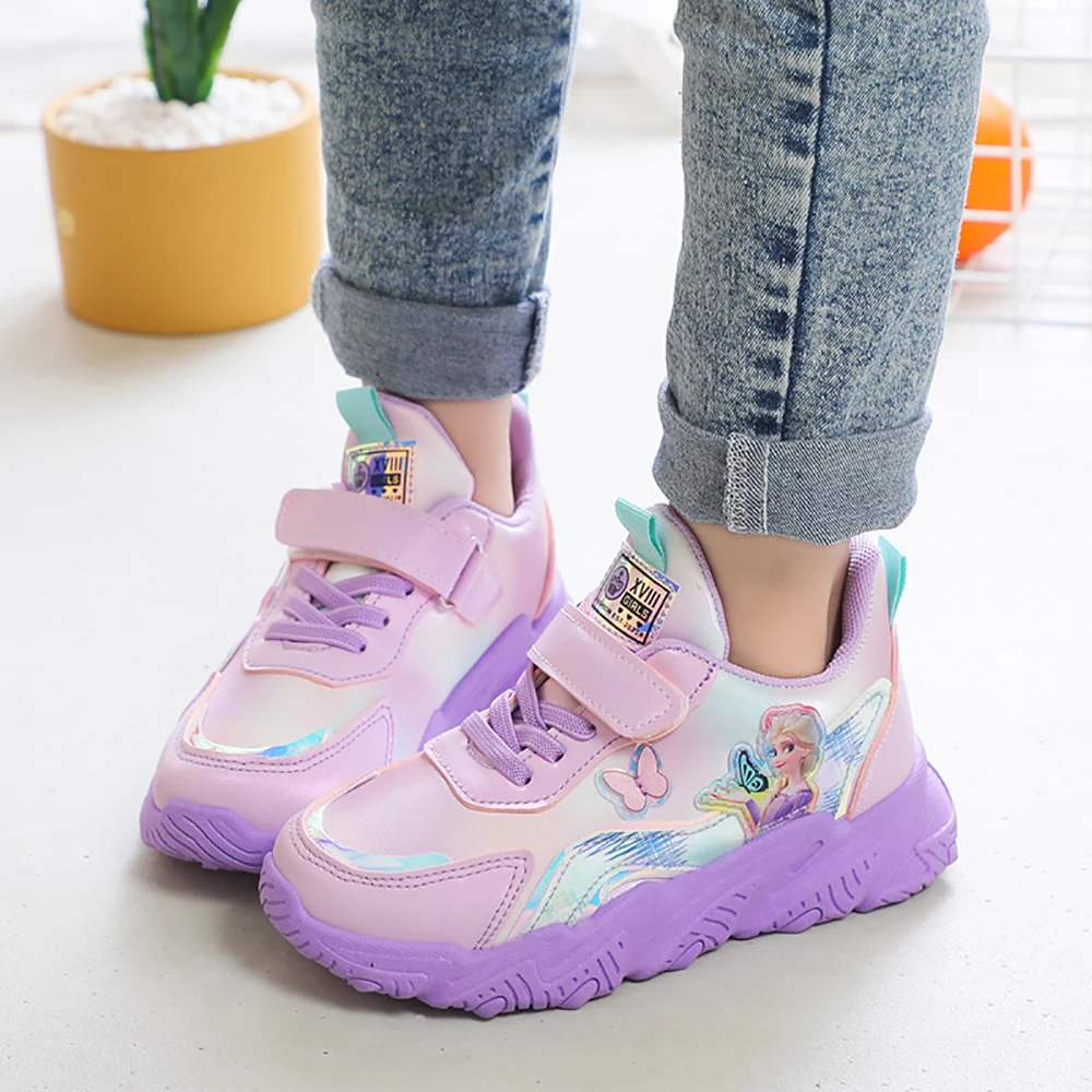 Новинка 2022 Детские Модные Повседневные кроссовки Disney для весны и лета обувь