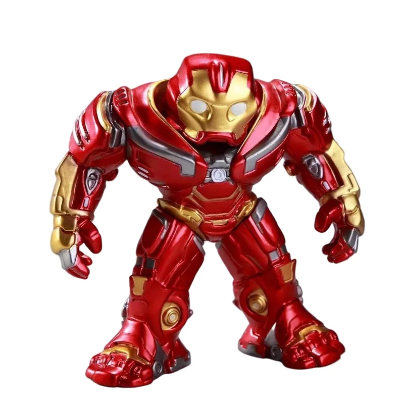 

Disney Marvel Legends Avengers Iron Man Action Figure Hulkbuster Q Version Pvc 16cm Figma Movie Model Collection Toys Boy Gift