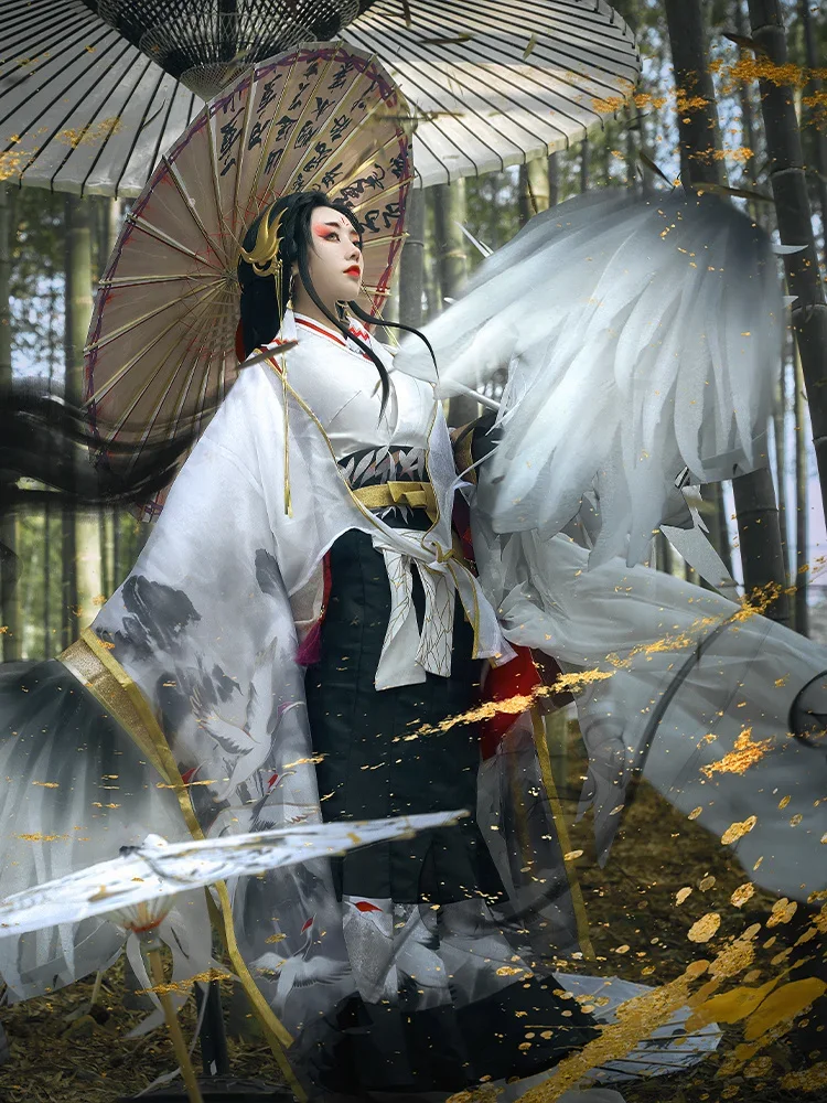 Женский костюм для косплея из игры Onmyoji Matsuyoi Ubume