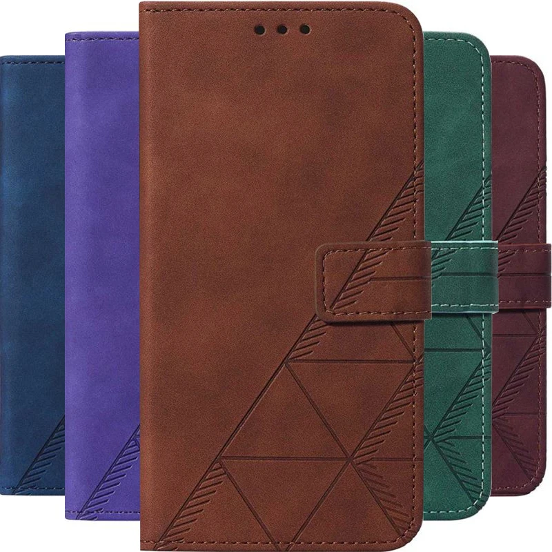 

Luxury Leather Cases For Fundas Xiaomi Mi Poco X4 M4 Redmi Note 9 10 11 Pro 9s 10s 11S 5G 10A 10C Magnet Lock Single Color O03G