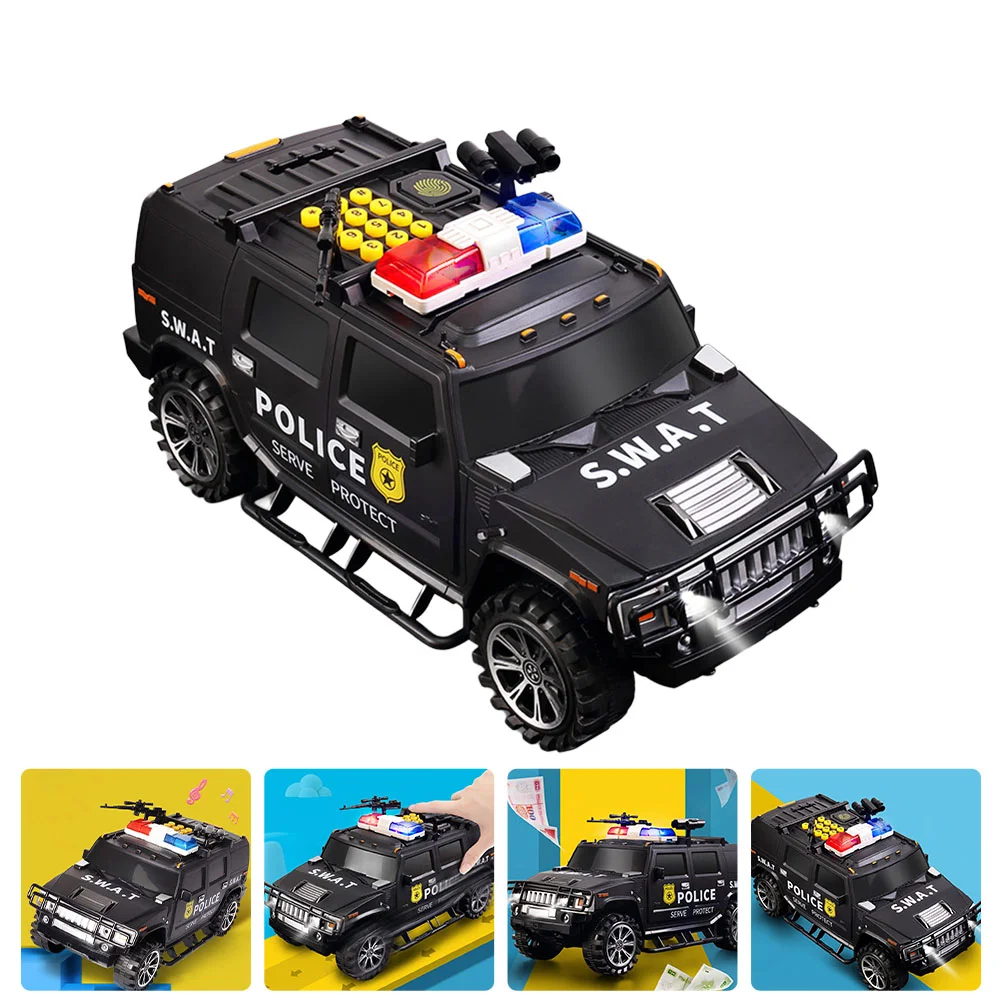 

Cash Truck Piggy Bank Securicar-shaped Money Box Educational Toy Creative Saving Pot Digital Coin Toys