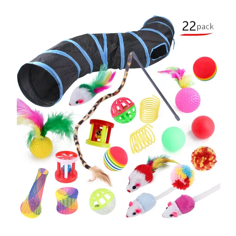 

2023NEW Toy Set, Pet Funny Combination Toy, Dog Tunnel, Channel Pet Toys Interactive Supplies