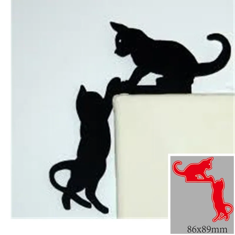 

Metal Cutting Dies animal cat Decoration Scrapbook Paper Craft Knife Mould Blade Punch Stencils