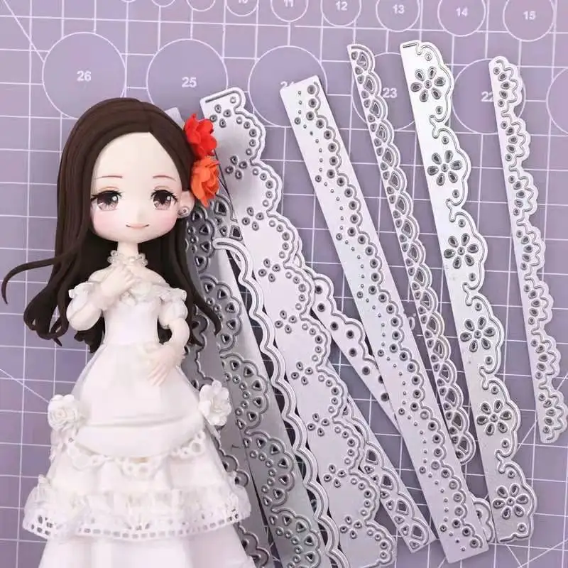 

Strip Edge Decoration DIY Metal Cutting Die Scrapbook Decoration Process Knife Die Metal Cutting Dies for Scrapbooking New 2022