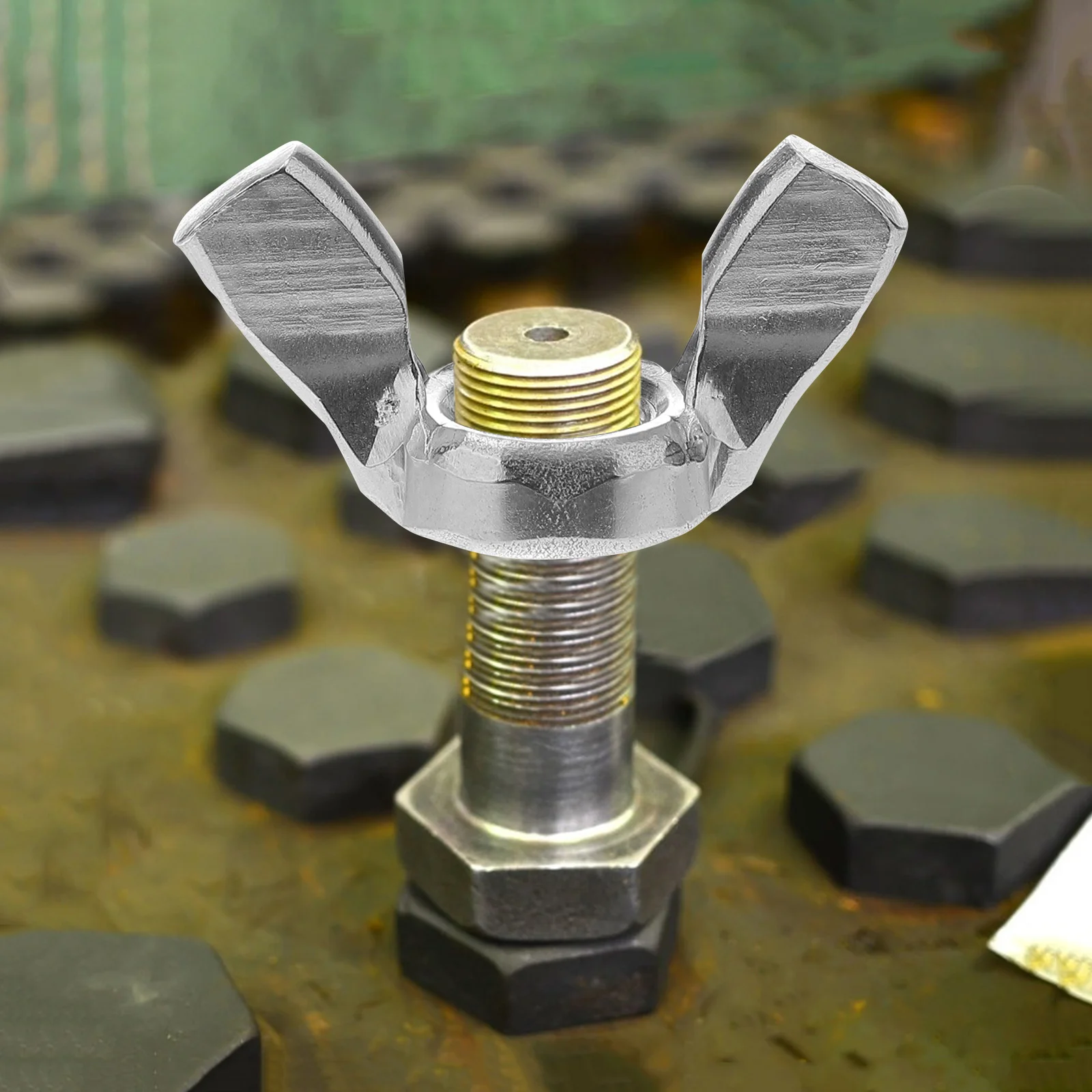 

3 pcs Durable Stainless Steel Fasteners Wing Nut for Appliance