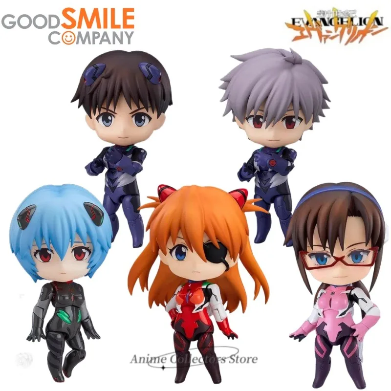 Оригинальная фигурка аниме Good Smile Nendoroid GSC EVANGELION Ayanami Rei Asuka Ikari Shinji Kaworu Nagisa Makinami Mari