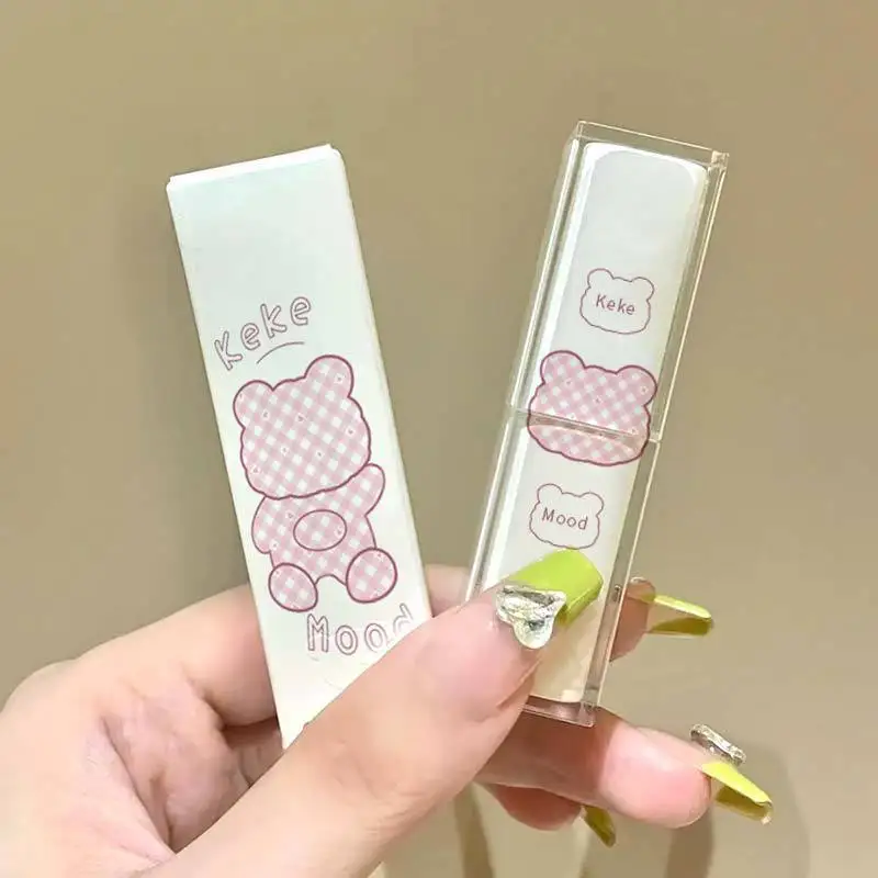 

KeKeMood Bear Lipstick Sun Miscellaneous Milk Tea Jelly Mirror Lipstick