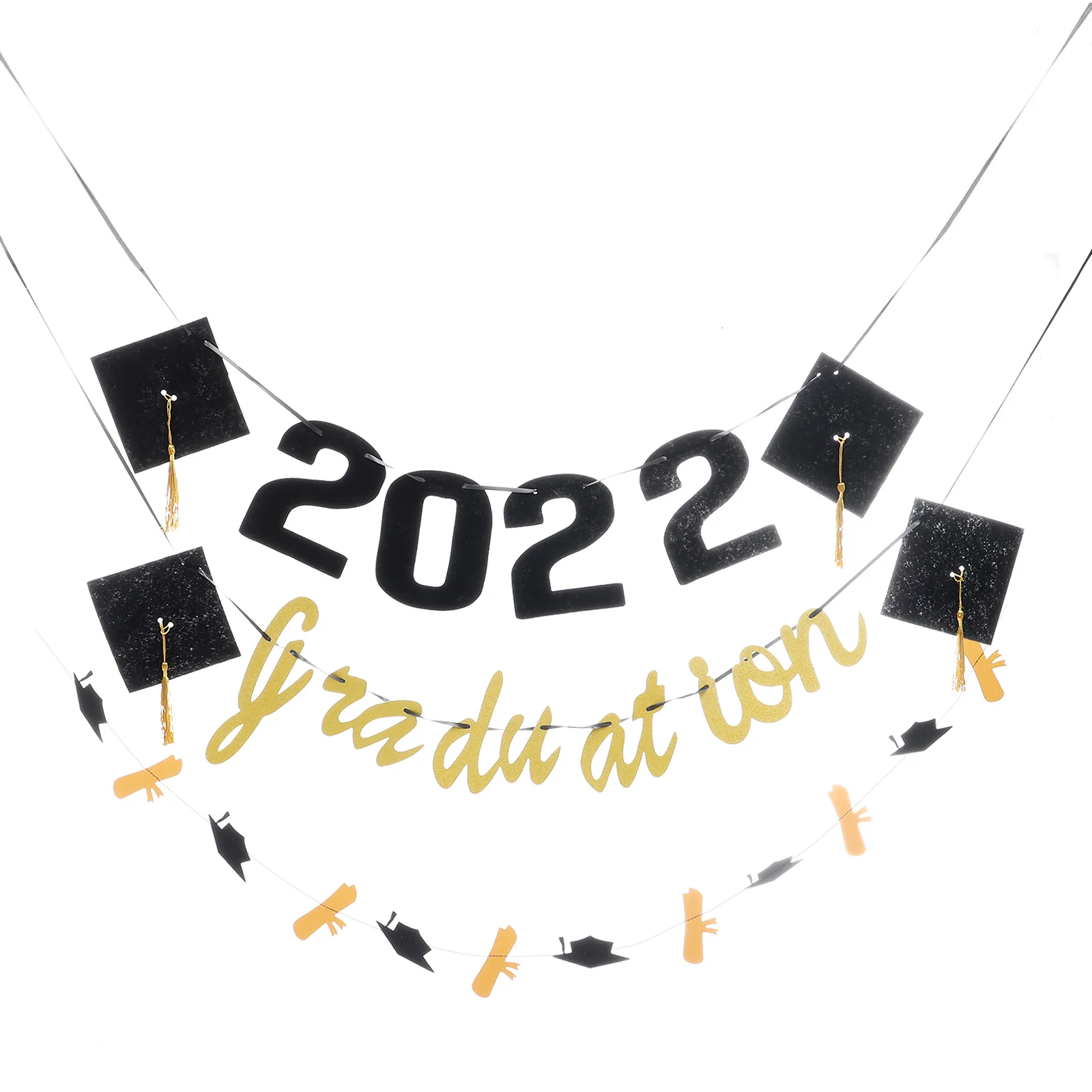 

1 Set Banners Graduation Party Banners Party Hanging Ornaments Graduation Photo Props for Graduation Party Layout Decoration
