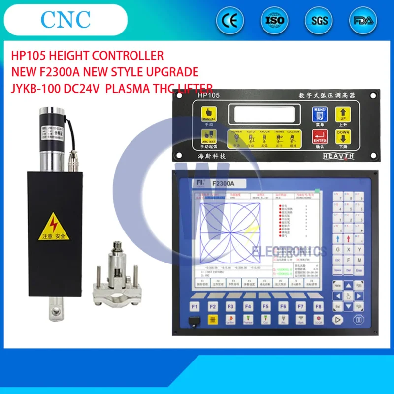 Новый комплект плазменного контроллера F2300a THC обновленный 2-осевой системы ЧПУ