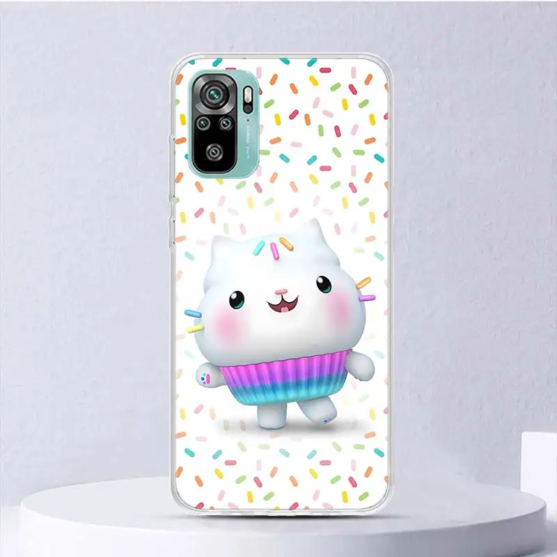 Мягкий чехол с рисунком кукольного домика Габби для Xiaomi Redmi Note 14 13 12S 11S 10S 12 11 10