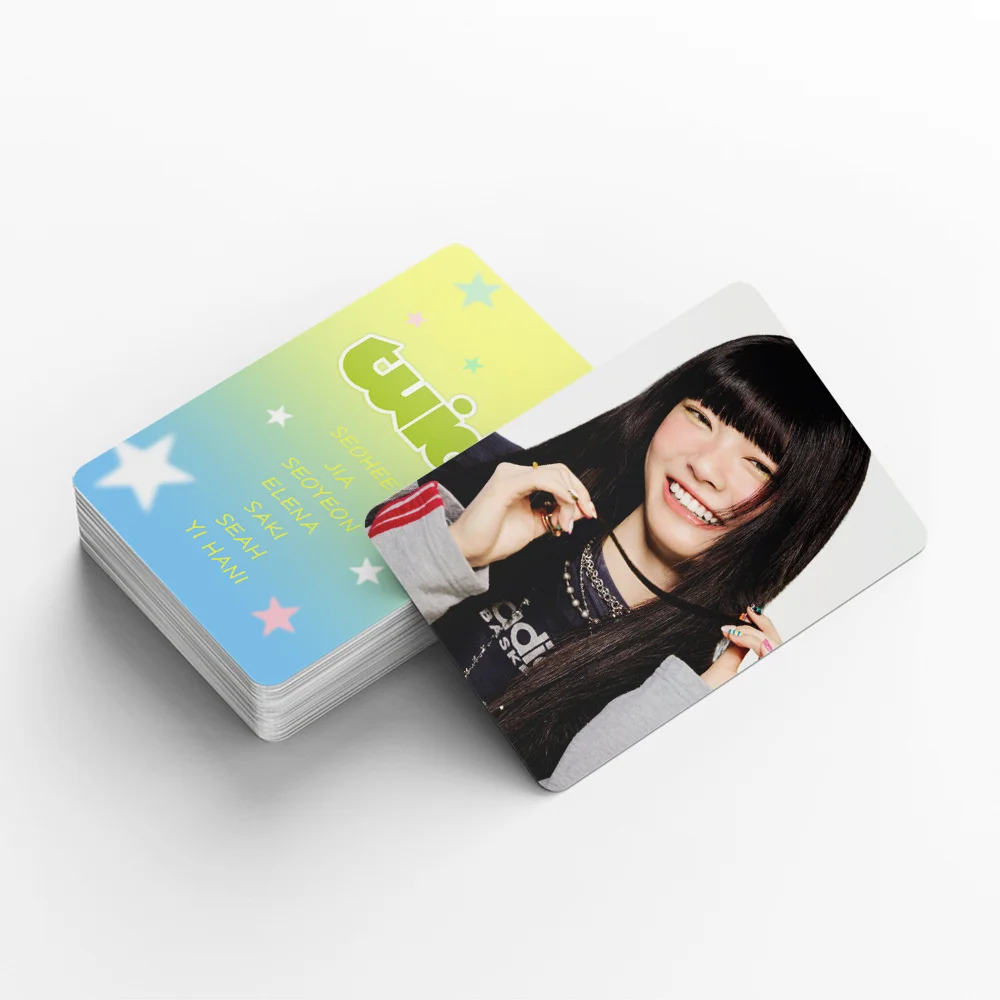 Новый альбом группы TUIDE TUNE&PLAY HD фотокарточка ELENA JIA SAKI SEAH SEOHEE YIHANI SEOYEON в коробке, двусторонняя открытка, подарок для фанатов (art.: 3920dcf50259e) - 3920dcf50259e