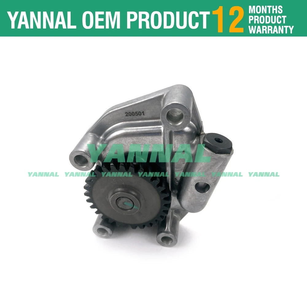 4TNV106 4TNE106 S4D106 Масляный насос для двигателя Yanmar Komatsu WB93R-2 WB140 Экскаватор