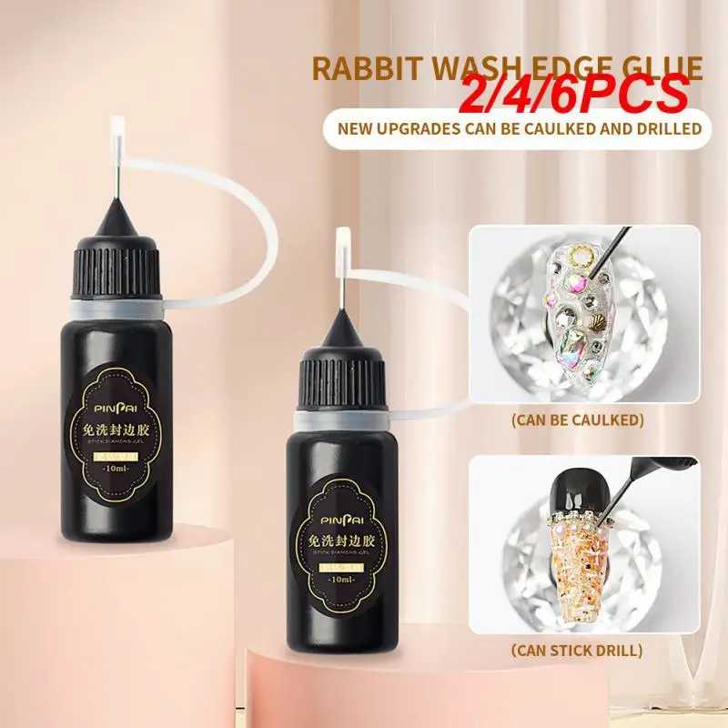 

Клей для дизайна ногтей, 10 мл, 2/4/6 шт.