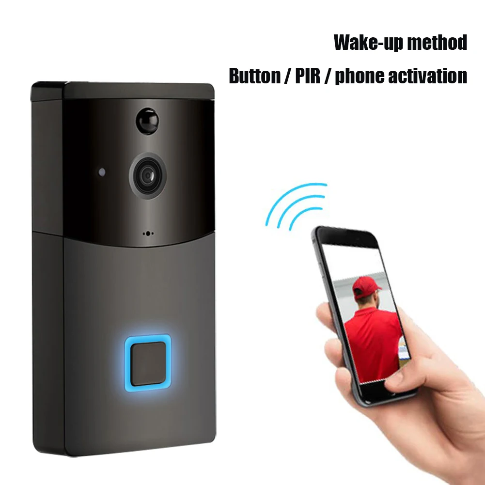 

Tuya Smart Wireless WiFi Doorbell 1280x720 Security Visual Camera PIR Motion Detector Night Vision Home Monitor Detector