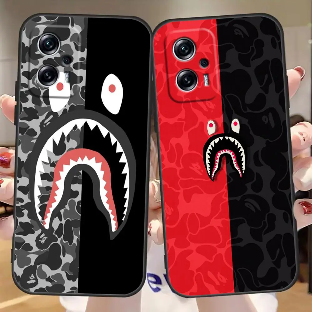 

Phone Case For Redmi Note 12 11 10 9T 9S 9 8T 8 7 6 A1 GO Pro Aprime 5G Case Funda Shell Capa Cover Ritch Bath Shark Camouflage