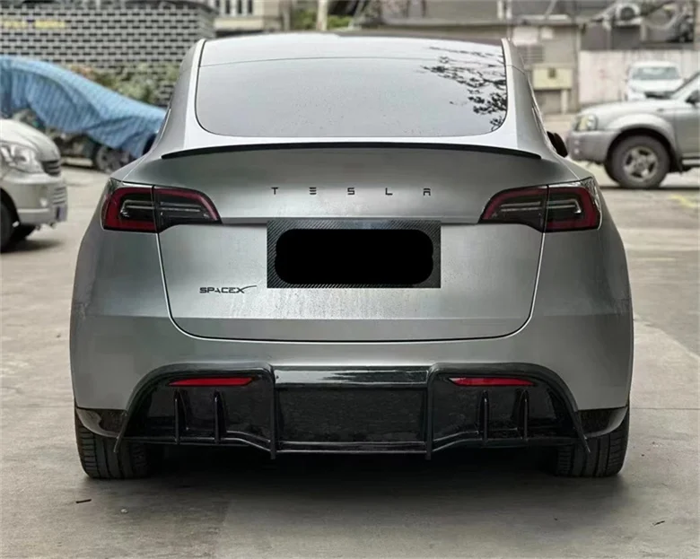 Передний бампер из углеродного волокна задний спойлер диффузор для багажника