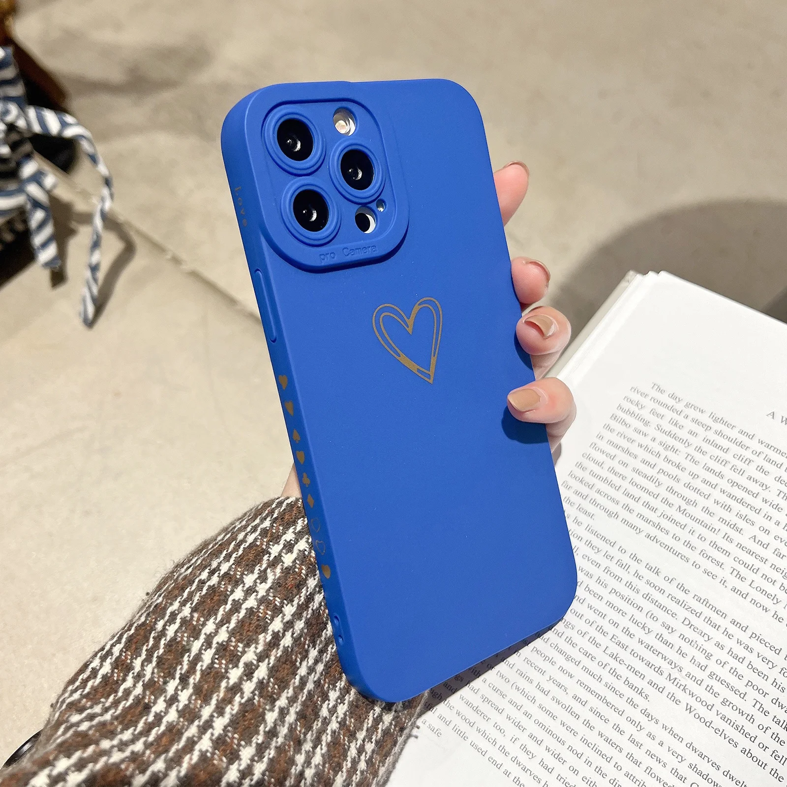 Чехол карамельного цвета с сердечками для iPhone 13 Pro Max 11 12 XR XS 7 8 Plus - купить по