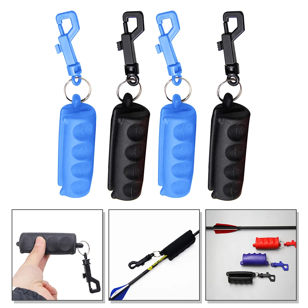 

4 Pcs Tool Accessories Outdoor Bow Grabber Bow Pullers Puller Remover Remover Protection Hand Keychain Equipment