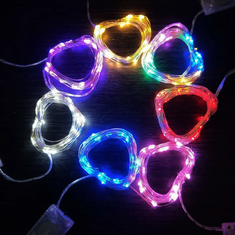 1-5M Starry String Lights Fairy Copper Wire Works for Wedding Centerpiece Party Christmas Table Decor Warm White |