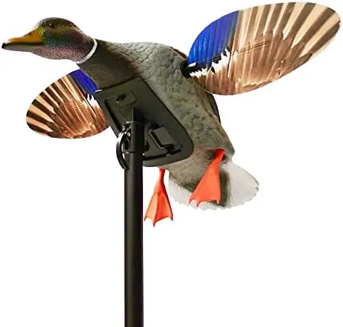 

Elite Series Mini Mallard Spinning Wing Flexible Decoy for Duck Hunting with Smoother, Quieter, Faster, and More User-Friendly
